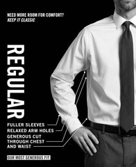 Van Heusen Men's Dress Shirt Regular Fit Ultra Wrinkle Free Flex Collar Stretch Solid