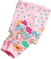 Jefferies Socks Girls 2-6X Showers Bring Flowers Capri
