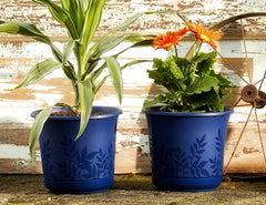 Bloem FP0600 Series Water Planter, 6", Black