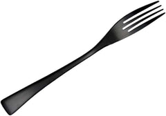 Black Silverware Stainless Steel Dinner Fork Cutlery Table Fork for Occasions