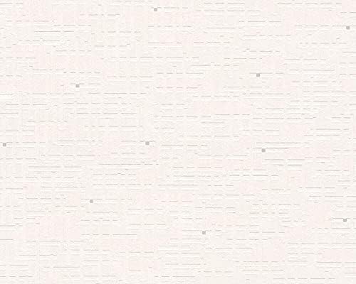 CONCORD WALLCOVERINGS ™ Spot2, Modern Soft Geometric Cream Wallpaper Sample