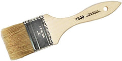 Linzer 1500-2.5 White Chinese Bristle 2-1/2" Economy Paint Brush for Latex Paints, Chip and Touch-up