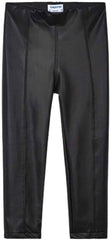 Mayoral Synthetic Leather Leggings for Girls Black