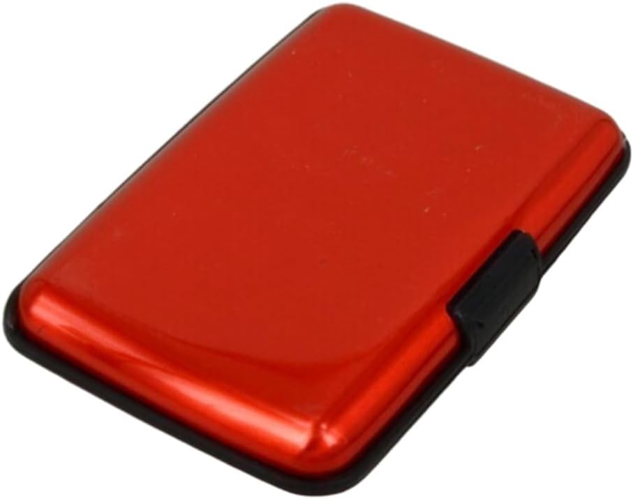 Men's Wallet Slim with 6 Credit Card Slots Fashionable Aluminium Men Wallet RFID Blocking Wallet for Father