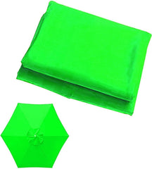 Umbrella Replacement Canopy with 6 Ribs Outdoor Patio Replacement Canopy Cover 6.6ft 8.9ft 9.8ft Umbrella Replacement Top for Garden Market (Canopy Only)