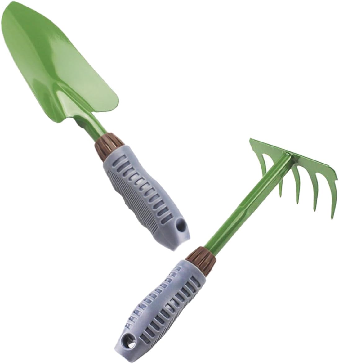 1Set Multifunctional Gardening Hand Tools Durable Garden Rake Shovel with Comfortable Grip for Planting Pruning and Work Easy Organization Transport