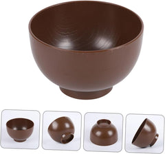 Japanese Style Soup Bowl Traditional Miso Bowl for Rice and Noodles Small Reusable Serving Dish for Hot and Cold Foods Housewarming Gift