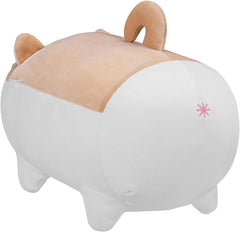 Auspicious beginning 16" Axolotl Shiba Inu Plush Toy Anime Axolotl Corgi Kawaii Plush Pillow Soft Cute Smiling Dog Plushies, Stuffed Animal Plush Toy Gifts for Kids Adults