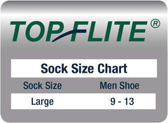 Top Flite Men's Sport Performance Arch Support Low Cut Ultra Dri Socks 2 Pair Pack