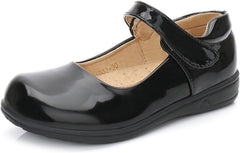 Girls Dress Shoes Toddler Girls Mary Jane Flat Glitter Shoes Kids Wedding Party School Communion Shoes