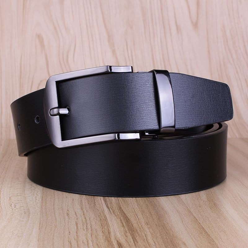 Men's Belt Reversible Belt For Gift Mens Casual Golf Dress pants shirts One Reverse For 2 Sides