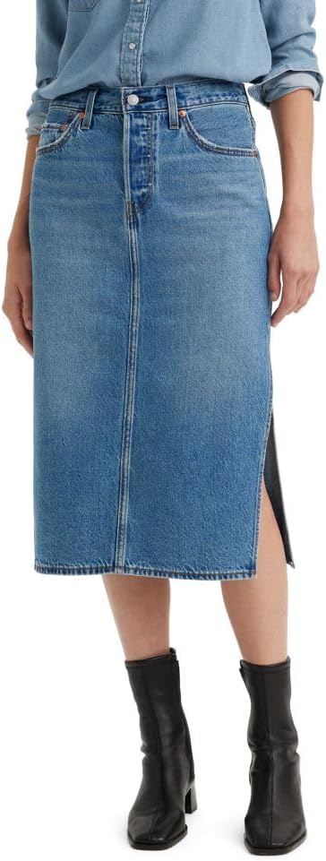 Levi's Women's Side Slit Skirt