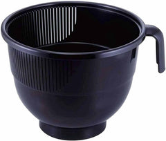 Shimomura Kihan 24522 Tsubamesanjo Resin Bowl, Rice Sharpener, Wide, Rice Washing Cup, Made in Japan, With Drainage Holes, Ribbed Inner Surface, 6 Cups