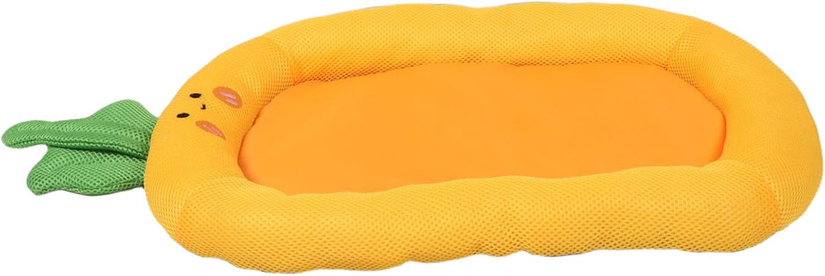 Breathable Comfort Dog Bed Mat for Small Dogs and Cats Soft Plush Pet Sleeping Pad for Crate and Home Decor Enhanced Airflow for Relaxation and Comfort