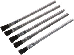 Tin Handles Acid Brush Tin Handle Soft Horse Hair Bristles Epoxy Wood Glue Brush Acid Flux Brushes Soldering Woodworking Painting