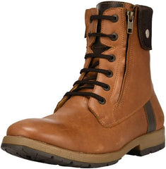 LIBERTYZENO Mens Genuine Leather Ankle Length Hiking Desert Boot Shoes