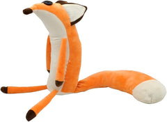The Little Fox Le Petit Fox Plush Doll Puppet Toy, Fox Throw Pillow Orange Fox Cartoon Sleeping Stuffed Toy for Prince Christmas/Birthday/Party
