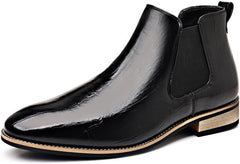 Chelsea Cowboy Boots Men Rave Emo Grunge Shoes Combat Booties - Church Neutral Retro Trendy Causal Comfortable Walking Lightweight Running Standing All Day Birthday Gifts Business Office Plus Size