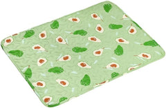 jkahh Moisture Proof Pet Dog Floor Mat Sofa Cushion Cat Sleeping Mat Breathable Pet Bed Mat ﻿,Green Avocados