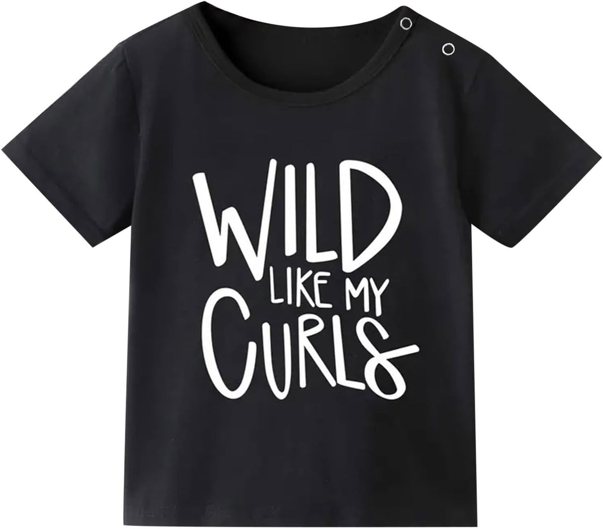 Toddler Boys Girls Letter Print Cotton Tee Short Sleeve Summer T-Shirt Casual Crewneck Top Baby Unisex Breathable Outfit