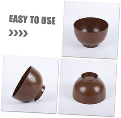 Japanese Style Soup Bowl Traditional Miso Bowl for Rice and Noodles Small Reusable Serving Dish for Hot and Cold Foods Housewarming Gift