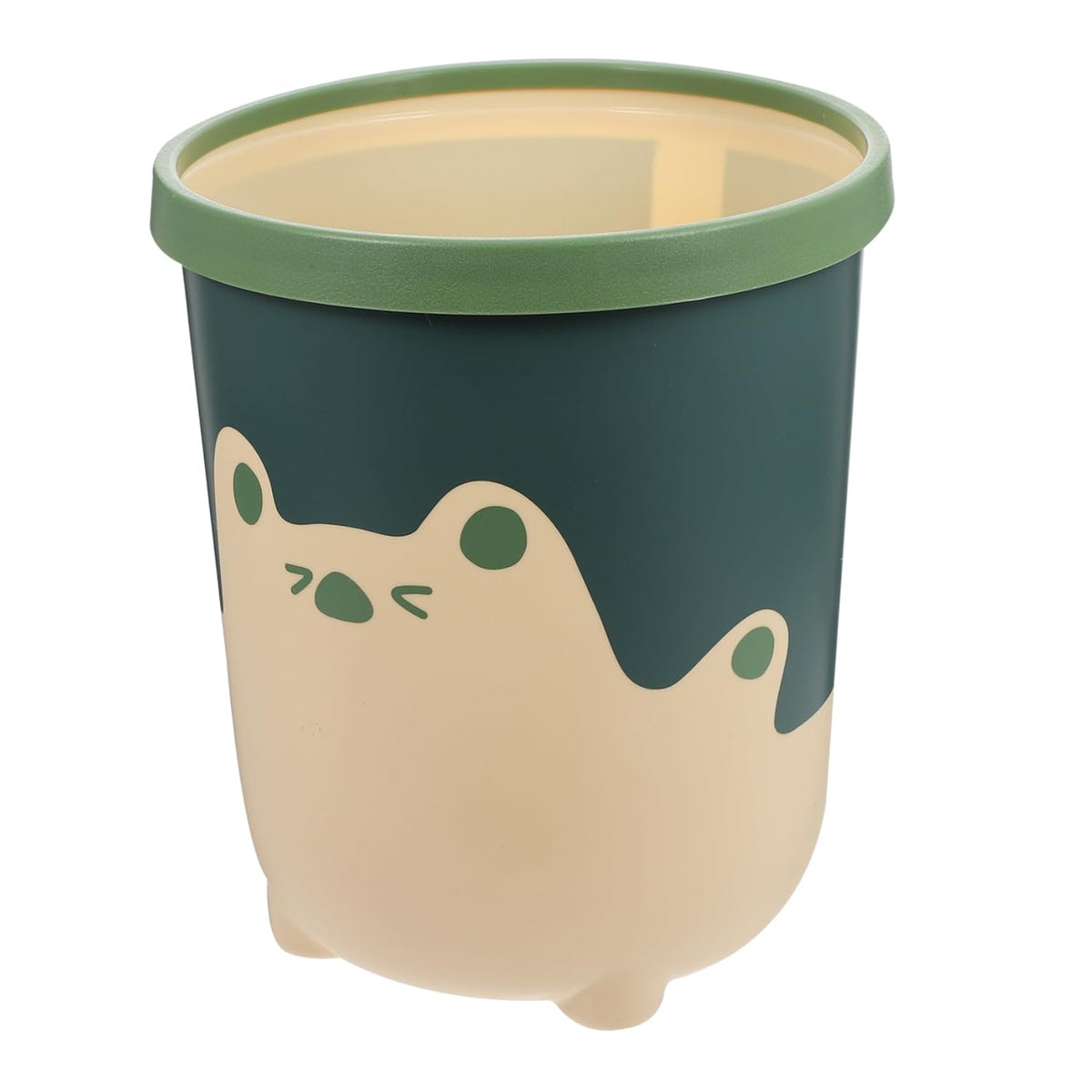 Adorable Ring Trash Can Home Trash Can Small Bin Opening for Kitchen Bedroom