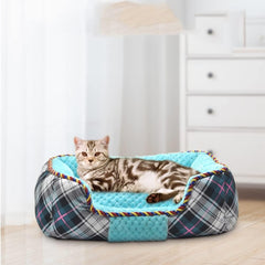 Pet Bed，Pet Nest Pads，Indoor cat Bed, Dog Bed, Warm cat and Dog pet mats, high-Elastic Pearl Cotton, All Coats are Removable and Washable, Easy to Clean, Soft mats.Cozy Pet Bed。