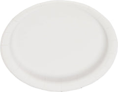 Solid Black Round Dessert Paper Plates - 7" (Pack of 20) - Elegant Party Plates for Appetizing Treats - Perfect for Birthdays & Events