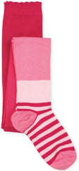 Jefferies Socks Girl's Wide Stripe Tights