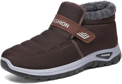 Men's Winter Boots Warm Insulated Snow Boots, Thick Sole, Casual Style Fleece Lined, Cold Weather Protection, Comfortable for Outdoor Activities (8.5,Coffee)