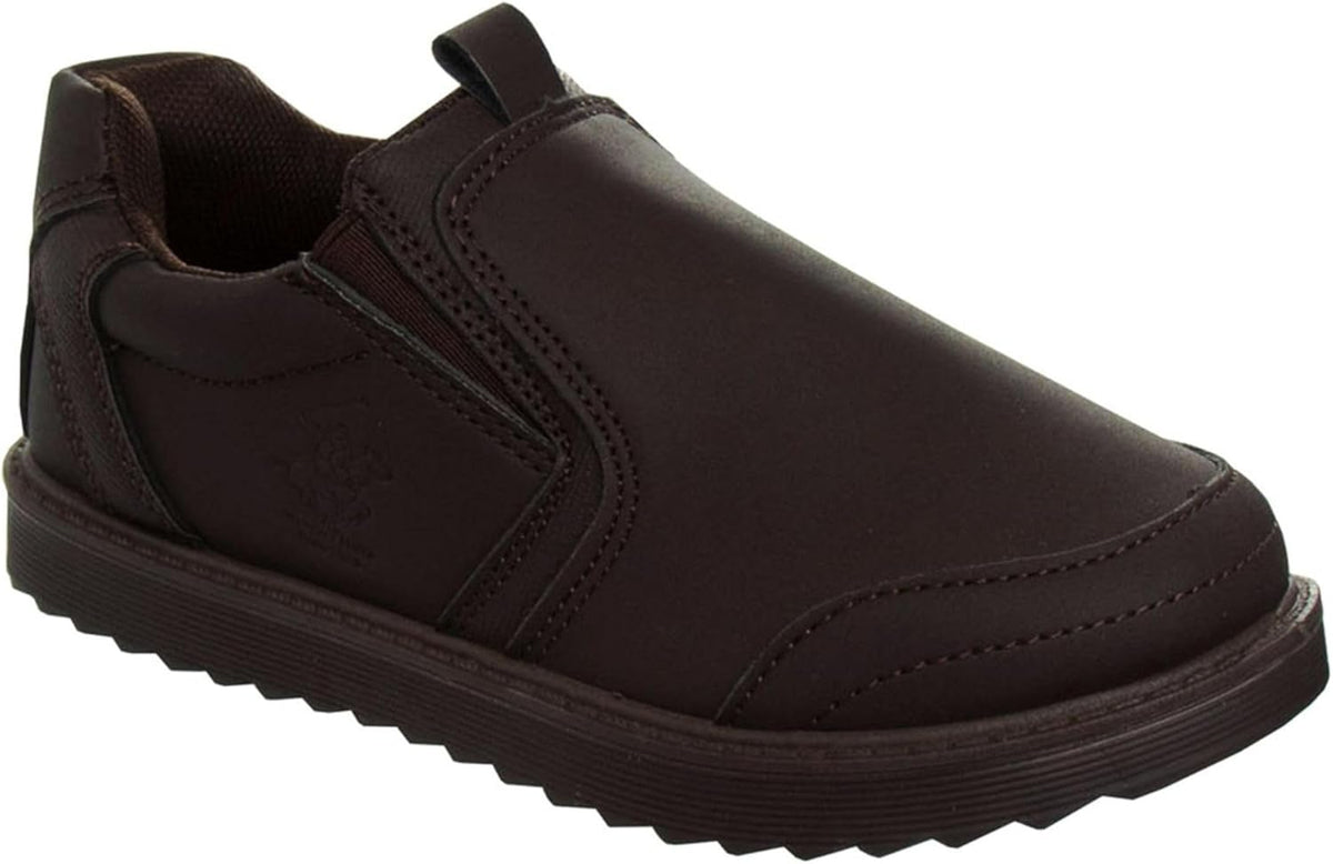 Beverly Hills Polo Club Boy's Slip-on Fashion Casual Loafer Slip Resistant Shoes