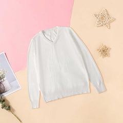 Boys Long Sleeve Shirts Boys' Cotton V Neck Basic Long Sleeve Tees Kids' Long Sleeve T-Shirts Top Baby Clothes