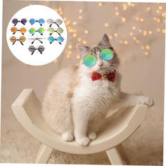 MERRYHAPY Doggy Goggles 10pcs Pet Sunglasses for Small Dogs Cat Sunglasses Puppy Glasses Kitten Eyewear Photo Props Easy to Wear Comfortable