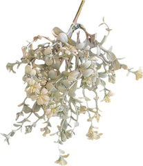 Artificial Flowers Fake Flower,Simulated Green Plants Long Stem Plastic Artificial Weeds Fake Plants Bouquet Home Office Table Garden Decoration Beige