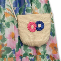 Speechless Girls' Sleeveless Smocked Maxi Sundress