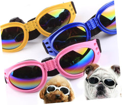 5pcs Adjustable Pet Sunglasses for Dogs Cats Uv Protective Windproof Eyewear for Pets Foldable Design for Comfort and Style