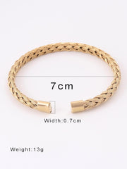 Gold Bangle Bracelets for Women Adjustable Cuff Bracelet Jewelry Gifts for Women Elegant Gold Bangle Bracelets