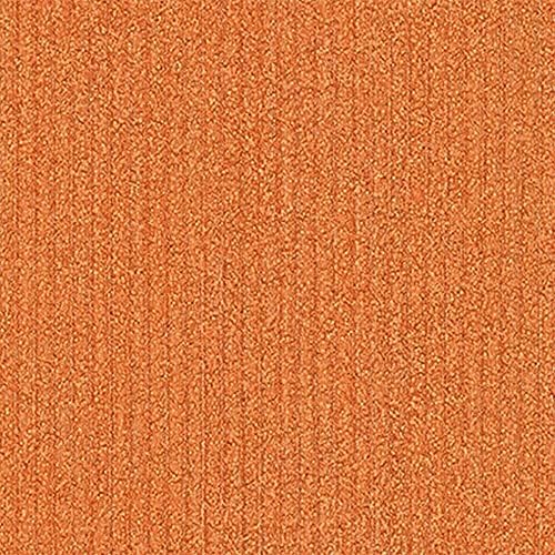 CONCORD WALLCOVERINGS ™ Alpha, Modern Trendy Stone Solid Embossed Wallpaper, Orange, Sample