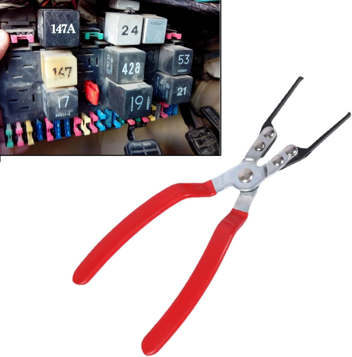 Automobile Disassembly Clamp Puller Car Remover Pliers Clip Hand Tool Suitable Car Repair Tool Alloy