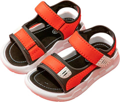 Generic Toddler Boys Adjustable Strap Lightweight Sandals Non Slip Open Toe Breathable Quick-Drying Water Sandals for Kid