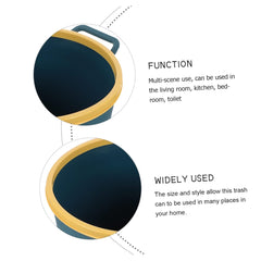 Happyyami Garbage Recycling Container Waste Container Material Basket Living Room Bedroom