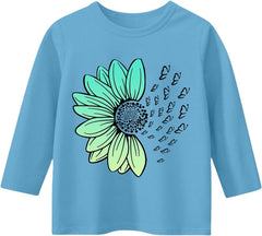 Baggy Shirts for Girls 10to12 Color Round Neck Seven Cuff T Shirt Top 3 13 Years Baggy Shirts for Girls 10to12