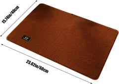 Generic Bathroom Rugs 19 x 26 Inch, 2024 New Super Soft Thick Plush Bath Mat, Non-Slip, Super Absorbent, Machine Washable, Premium Bath Rugs, Microfiber Floor Carpet for Bathtub, Shower, Coffee