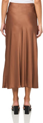 Petal & Pup Women's Nellie Satin Midi Skirt