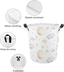 Cowgirl Boot Laundry Basket Pink Western Decor Hampers for Laundry Dirty Clothes Basket Organizer for Bedroom Bathroom