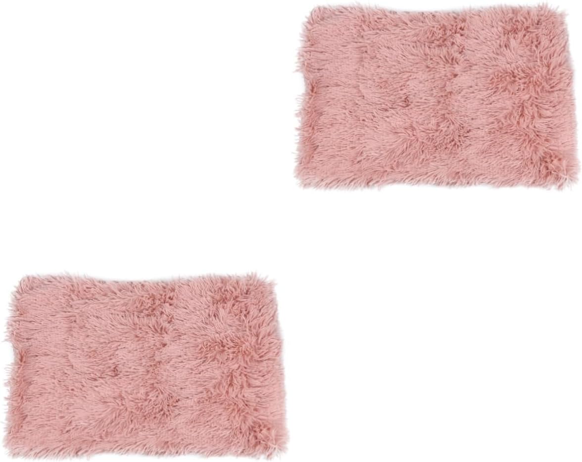 2pcs Warm Pet Blanket Plush Dog Supplies Puppy Bed Dog Couch Pet Winter Blanket