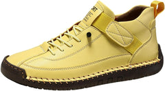 Women's Vintage Ankle Boots Handmade Sole Slip Resistant Casual Shoes Wearable Comfort