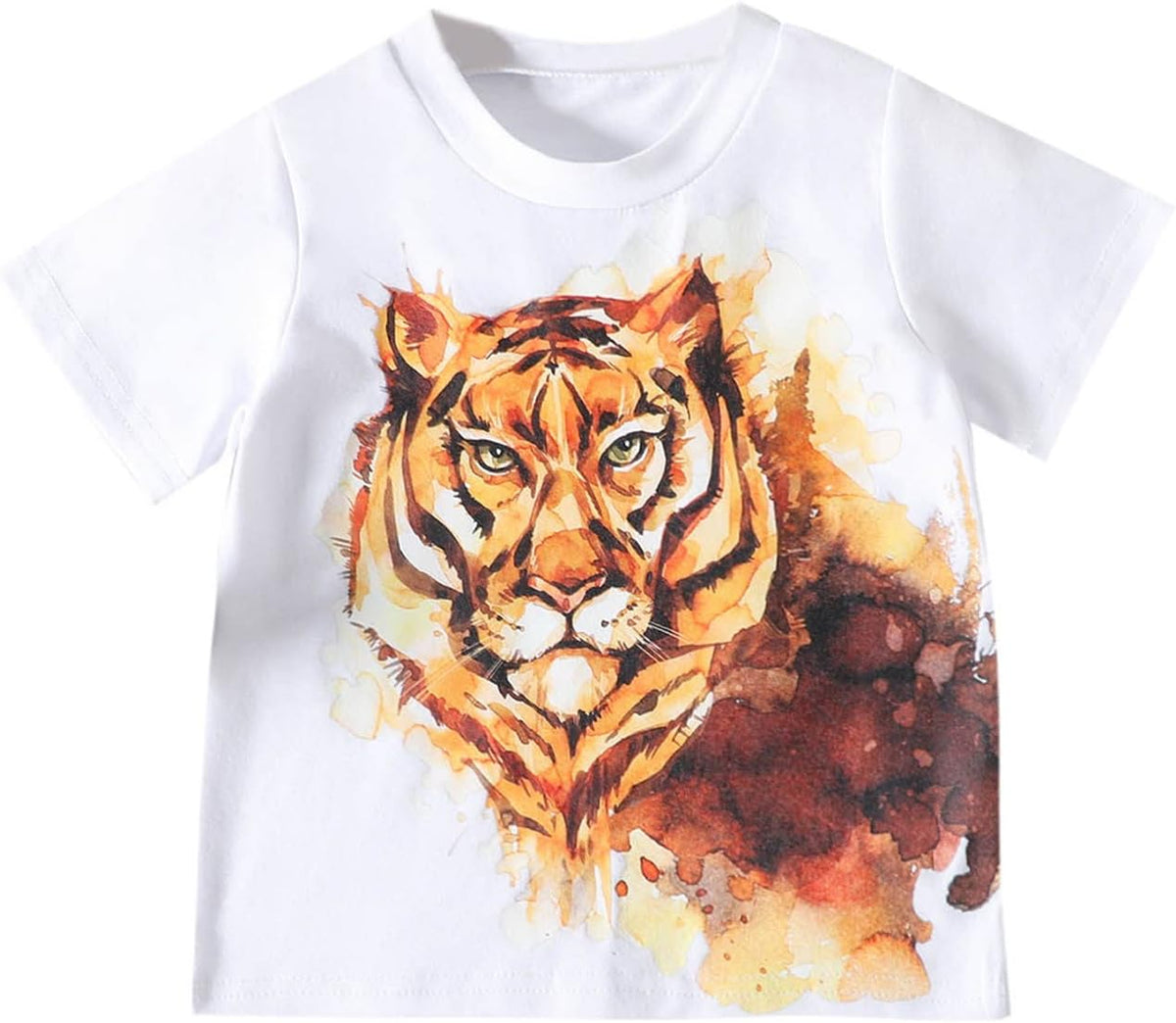 Casual Prints Shirts Toddler Girl Boys Short Sleeve Prints T Shirt Kids Girls Tee Tops 4t Thermals Boys