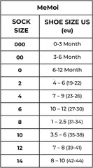 MeMoi Kids' Triple Roll Cotton Blend Ankle Socks