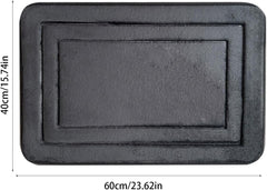 Bath Rugs Mat - Door Mat, Bathroom Absorbent Mat, Super Absorbent and Quick Dry Bath Mat, Washable Bathroom Floor Mats with Non-Slip Backing, Non-Slip Mat, for Bathtub and Shower